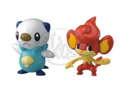 Pokémon set 2 malé figurky - Oshawott vs Pansear