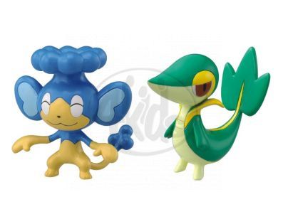 Pokémon set 2 malé figurky - Snivy vs Pandour