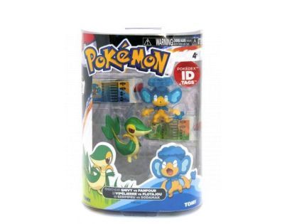 Pokémon set 2 malé figurky - Snivy vs Pandour