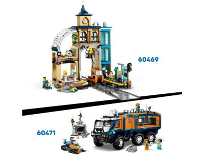 LEGO® City 60470 Polární expres pro průzkumníky Arktidy