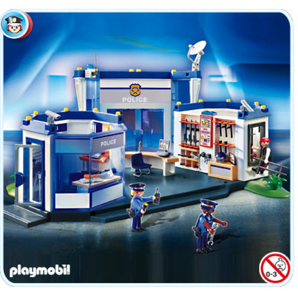 Playmobil 4264 - Policejní velitelství