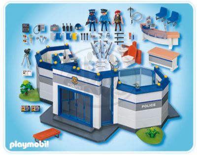 Playmobil 4264 - Policejní velitelství