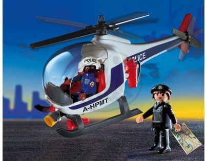 Policejní vrtulník Playmobil