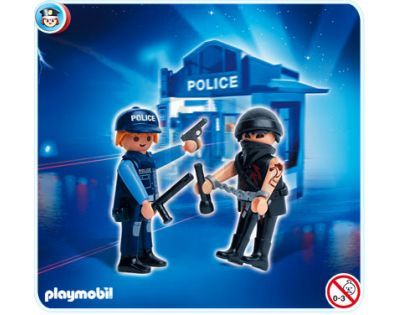 Playmobil 5878 - Policista s banditou