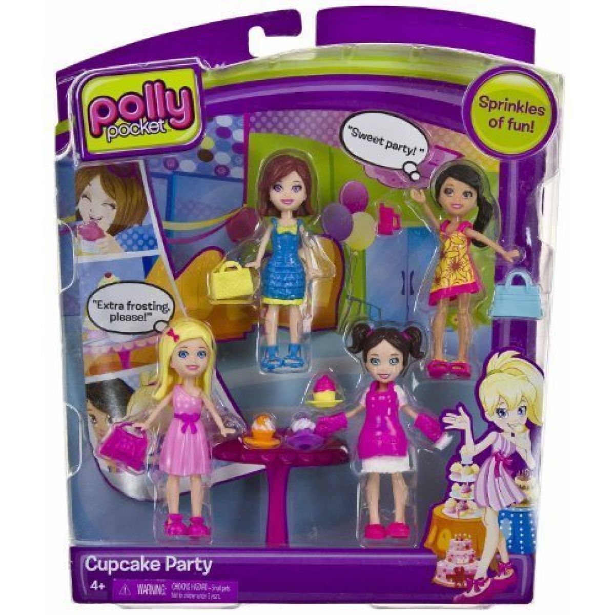 Polly Pocket Dortíková párty
