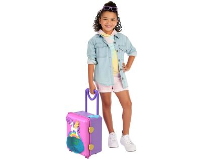 Polly Pocket Prázdninové letovisko v kufříku, 4 pidi panenky, doplňky HKV43