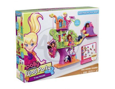 Polly Pocket stromečkový dům sada na zeď Y7113