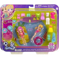 Mattel Polly Pocket velká sada oblečků a doplňků bazén