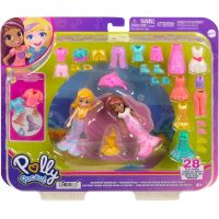 Mattel Polly Pocket velká sada oblečků a doplňků mořská panna