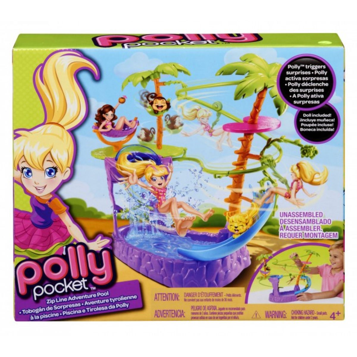 MATTEL Polly Pocket  - Vodní dobrodružství X9046