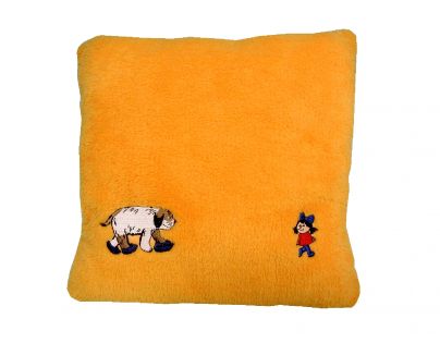 Polštář Maxipes Fík oranžový