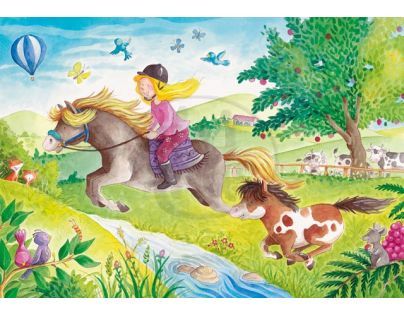 Ravensburger 09163 - Pony 2x20 dílků