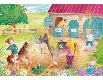 Ravensburger 09163 - Pony 2x20 dílků