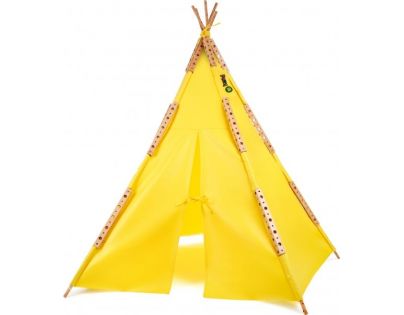Pony Tee Pee Koženka žlutá