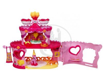 Hasbro 63438 - Ponyville - Domeček ve tvaru dortu s malým poníkem