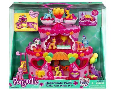 Hasbro 63438 - Ponyville - Domeček ve tvaru dortu s malým poníkem