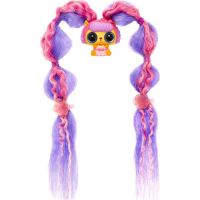 Pop Pop Hair Surprise 3-in-1 Pops 1. series černo-růžové vlasy s mašlí 3