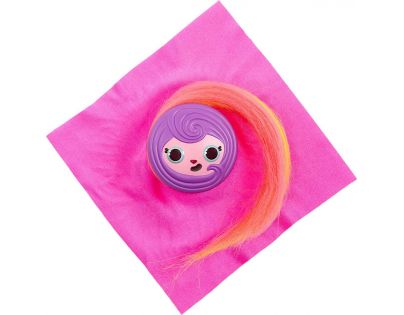Pop Pop Hair Surprise 3-in-1 Pops 1. series růžové brýle, fialové vlasy
