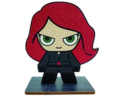 Bluesky Postavička Crystal Art Black Widow
