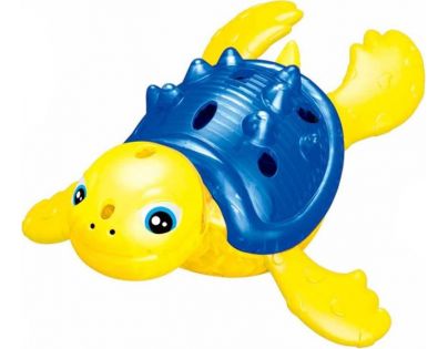 Alltoys Potápěcí želva se světlem žlutomodrá