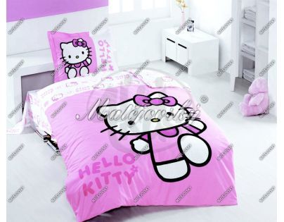 Povlečení Bavlna Hello Kitty pink