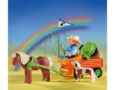 Povoz s poníkem Playmobil