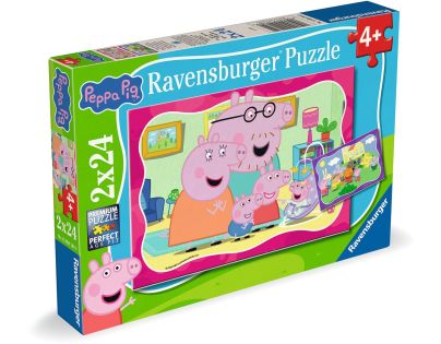 Ravensburger Prasátko Peppa 2x24 dílků