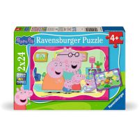 Ravensburger Prasátko Peppa 2x24 dílků 2
