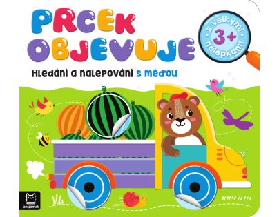 Prcek objevuje - Hledání a nalepování s méďou