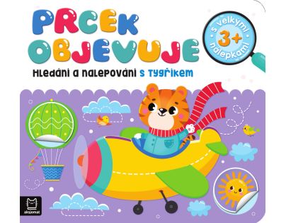 Prcek objevuje - Hledání a nalepování s tygříkem