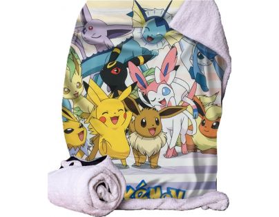 Epee Merch Přehoz Pokemon Evee 100 x 150 cm