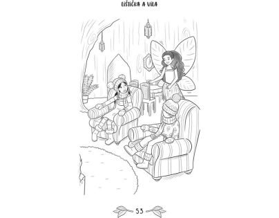Fragment Příběhy z Vrbového hájku Lištička a víla