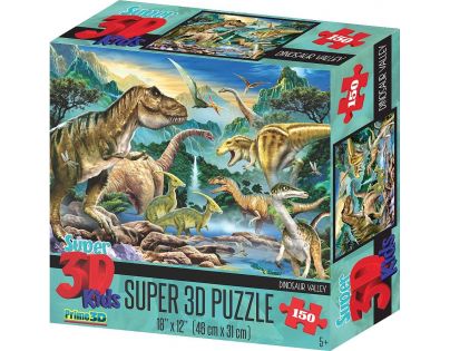 Prime 3D puzzle údolí dinosaurů 150 dílků