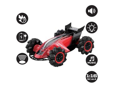 Lexibook Programovatelné auto na ovládání s vodní mlhou, světly a zvuky