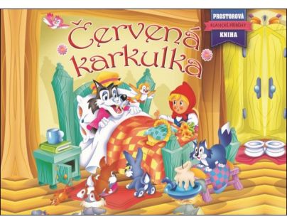 Sun Prostorová kniha Červená Karkulka