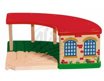 Woody 90816 - Příslušenství k dráze - depo velké