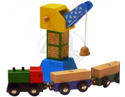 Příslušenství k dráze Překládací jeřáb s magnetem