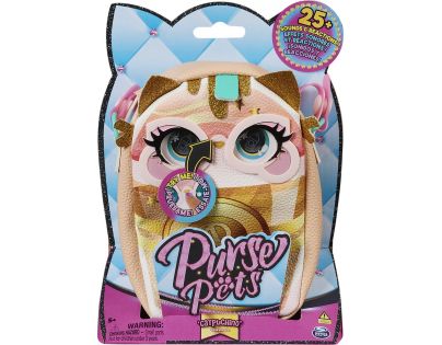 Purse Pets Interaktivní kabelka Kotě kapučíno