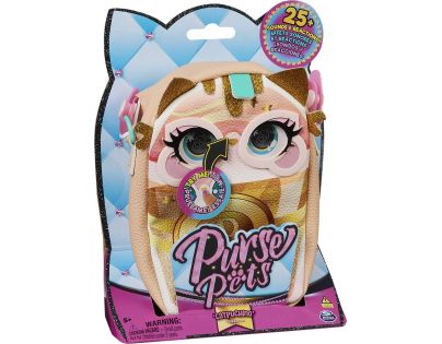 Purse Pets Interaktivní kabelka Kotě kapučíno