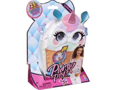 Purse Pets Interaktivní kabelka Zmrzlinový jednorožec