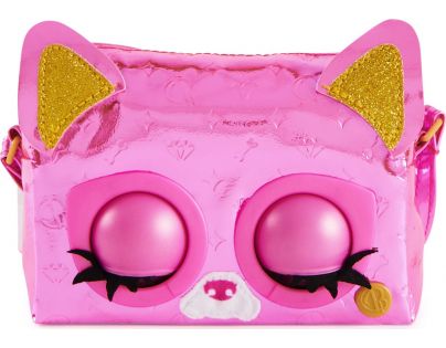 Purse Pets Metalická interaktivní kabelka pejsek