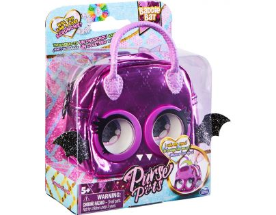Purse Pets mikro kabelka Netopýrek