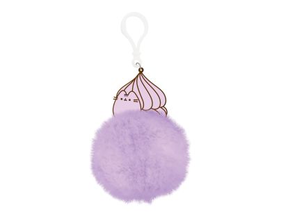 Pusheen pom pom klíčenka