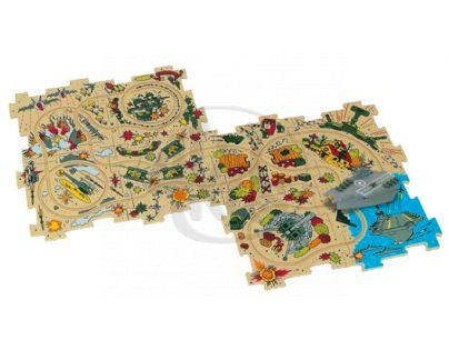 Kit PUZZLAND GK1005_11478 - Elektronické puzzle Letadlová loď