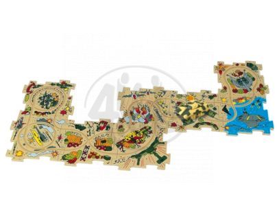 Kit PUZZLAND GK1003_11454 - Elektronické puzzle Policie