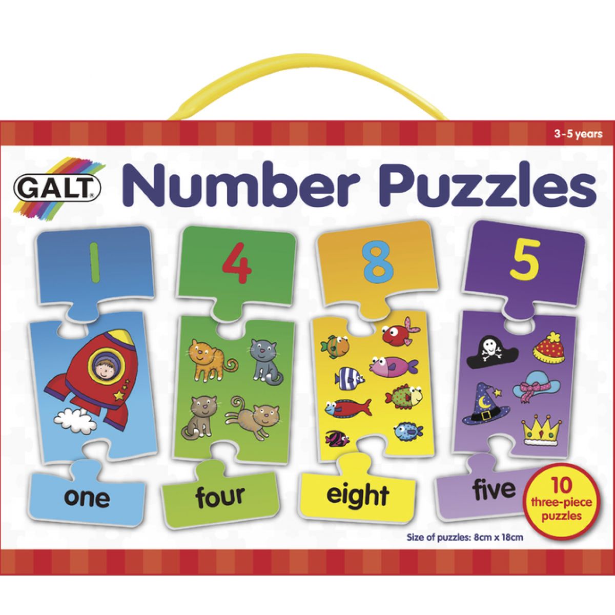 Galt Puzzle Moje první anglické číslice 2