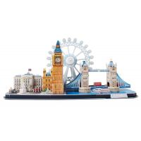 CubicFun Puzzle 3D City Line Londýn 107 dílků 2
