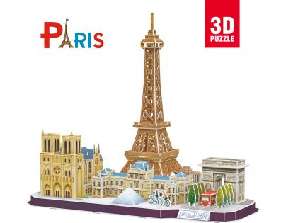 Cubic Fun Puzzle 3D Paříž 114 dílků