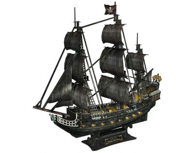 Puzzle 3D Queen Anne's Revenge LED 340 dílků