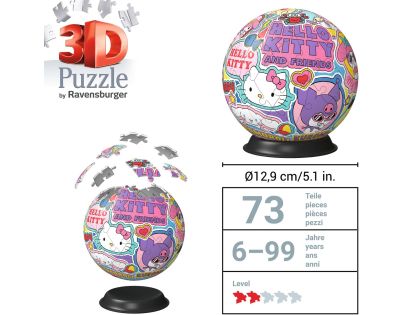 Ravensburger Puzzle-Ball Hello Kitty